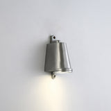 Ray Industrial Metal Bell Shaped Indoor Wall Lamp, Black/Grey/Coppery/Aluminum