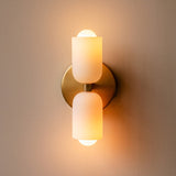 Valentina Modern LED Indoor Wall Lamp Gold Black Living Room Bedroom