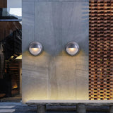 Vorn Modern Round/Ellipse Outdoor Waterproof Wall Lamp. 2 Colors
