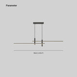 Prym Pendant Light Modern Linear Dining Room