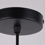 June Globe Glass Pendant Light, Amber/Smoky Grey