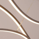 Arisha Modern Wave Pendant Light, 2 Colour