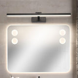 Arisha LED Rotatable Mirror Front Vanity Wall Lamp, Metal, Bathroom
