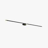 Ivox Minimalist Linear Wall Lamp Gold&Black