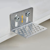 Aria Modern Recessed Metal/Plaster LED Wall Lamp, White