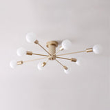 Valentina Modern Globe Bubble Flush Mount Ceiling Light