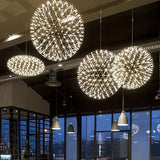 Arisha Firework Art Deco Orbit Shade Pendant Light