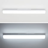 Arisha Modern Rectangular Modern Wall Lamp, White