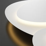Arisha Modern  Unique Shape LED White Flush Mount Ceiling Light Bedroom