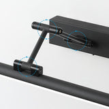 Volo Modern Linear Mirror Front Vanity Metal LED Wall Lamp