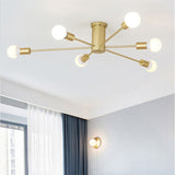 Valentina Modern Globe Bubble Flush Mount Ceiling Light