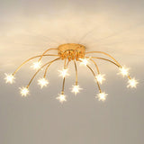 Arisha Art Deco Starry  Flush Mount Ceiling Light