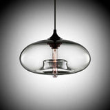 Valentina Modern Bread Shaped Glass Pendant Light, 6 Colour