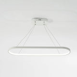 Junel Minimalist Oval Interior Hanging Pendant Light