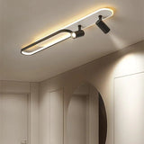 Aim Modern Ceiling Light Spotlight, Black/Gold