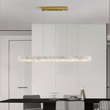 Arisha Modern LED Pendant Light White Marble Dining Room/Bar