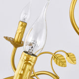 Silva Chandelier  Rustic Glass Living Room Bedroom