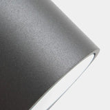 Tavon Minimalist Metal Square Outdoor Wall Lamp, Black