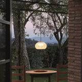Ray Modern Lantern Pendant Light, Metal/, Beige/Coffee