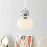 Valentina Modern LED Pendant Light Chrome Metal Dining Room/Bedroom