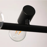 Epoch Vintage LED Chandelier Black Metal Dining/Living Room/Bar