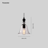 Arisha Vintage Industrial Bell Pendant Light