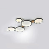 Arisha Round Flush Mount Ceiling Light 3 Colour 3/4/5/6/7 Heads