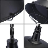 Epoch Rustic Black Industrial Pendant Light Shade