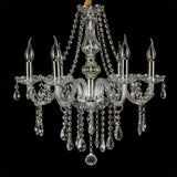 Silva Luxury Candlestick Clear Crystal Chandelier
