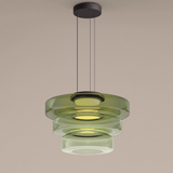 Jojo Glass Pendant Light Multi-tiered Structure
