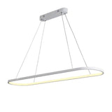 Junel Minimalist Oval Interior Hanging Pendant Light