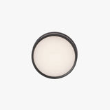 Ray Modern Round Metal/ Outdoor Waterproof Wall Lamp, Black