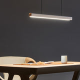 Orva Minimalist Classic Black & White Linear Pendant Light