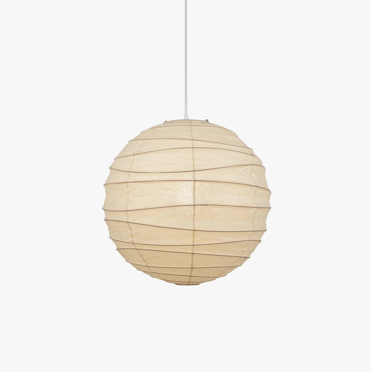 Luna Pendant Light Japanese Paper Globe