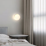 Lynq Alabaster Mini Orb Wall Lamp