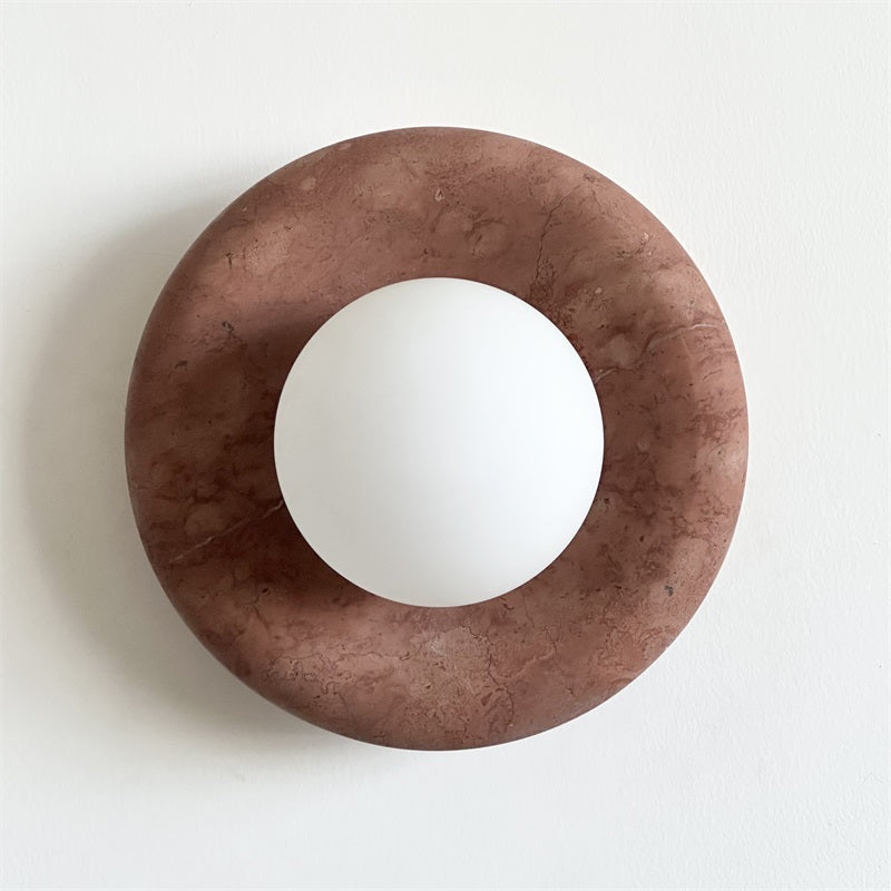 Avi Marble Indoor Wall  Sconce