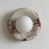 Avi Marble Indoor Wall  Sconce