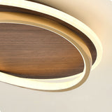 Arisha Modern Rund Dimmable Ceiling Light Gold Metal Bedroom