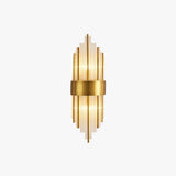 Kristy Luxury Gold Crystal Bedroom Bedside Wall Lamp