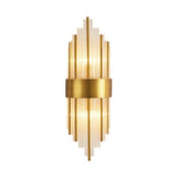 Kristy Luxury Gold Crystal Bedroom Bedside Wall Lamp
