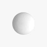 Valentina Modern Globe Shape Vanity Metal Glass LED Wall Lamp