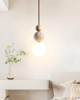 Ball Travertine Pendant Lamp
