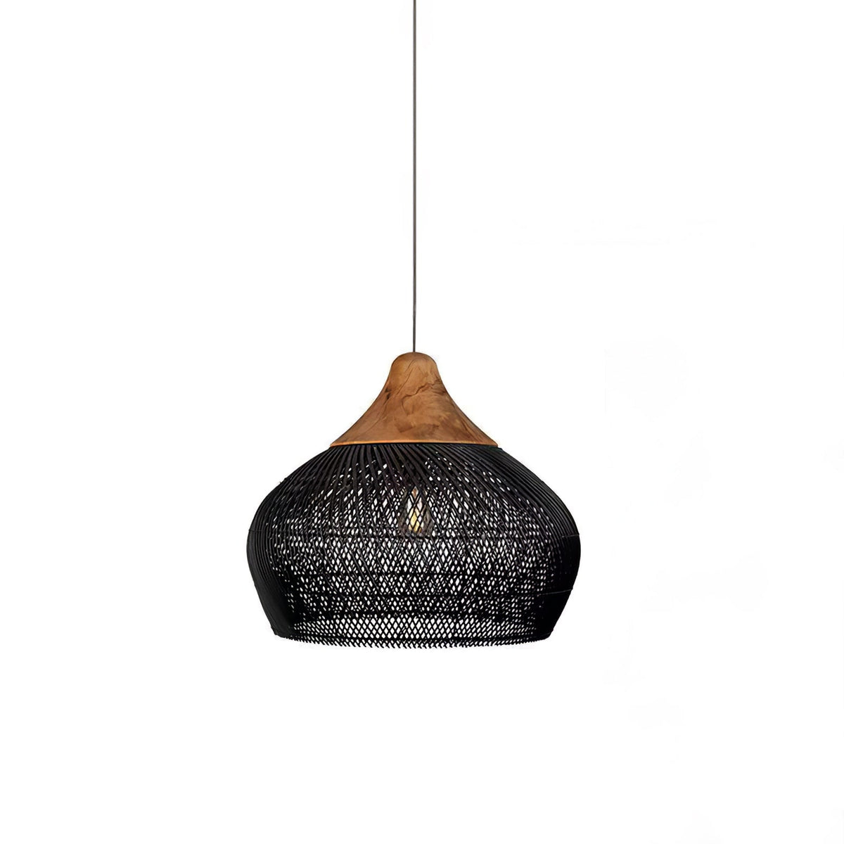 Evelyn Braided Rattan Livingroom Pendant Lamp
