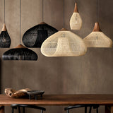 Evelyn Braided Rattan Livingroom Pendant Lamp