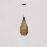 Evelyn Braided Rattan Livingroom Pendant Lamp