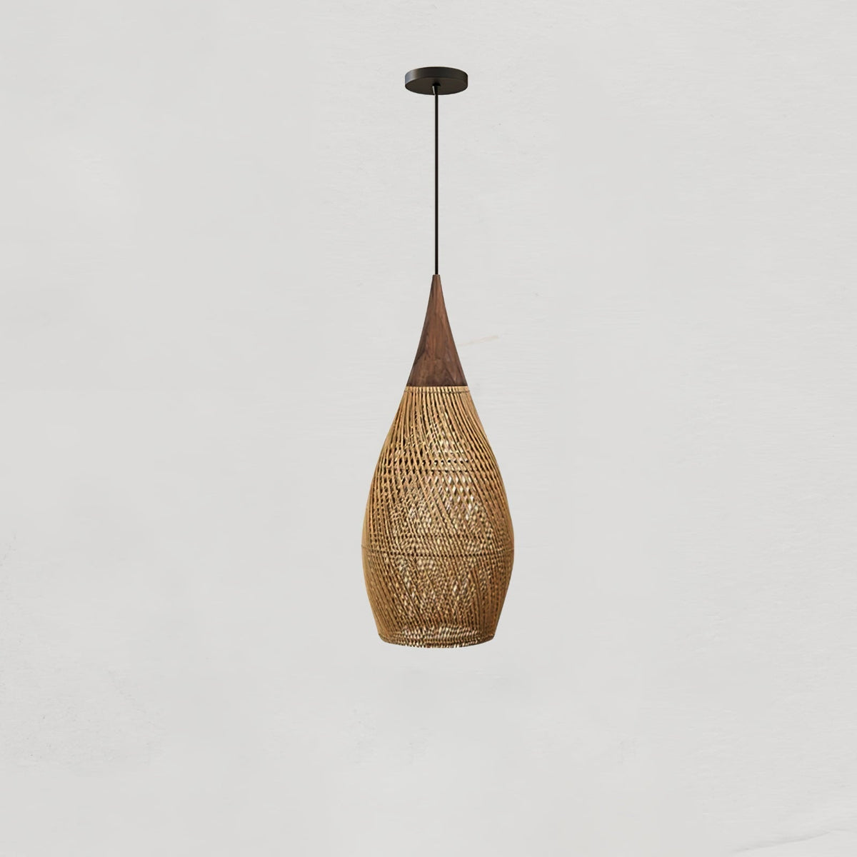 Evelyn Braided Rattan Livingroom Pendant Lamp