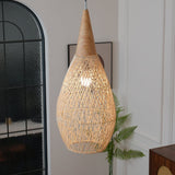 Evelyn Braided Rattan Livingroom Pendant Lamp