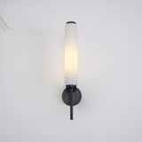 Jern Art Deco Alabaster Wall Lamp