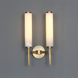 Jern Art Deco Alabaster Wall Lamp
