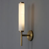 Jern Art Deco Alabaster Wall Lamp